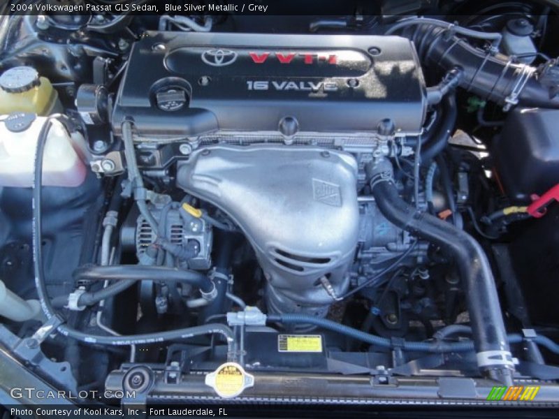 Blue Silver Metallic / Grey 2004 Volkswagen Passat GLS Sedan