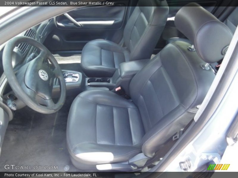 Blue Silver Metallic / Grey 2004 Volkswagen Passat GLS Sedan