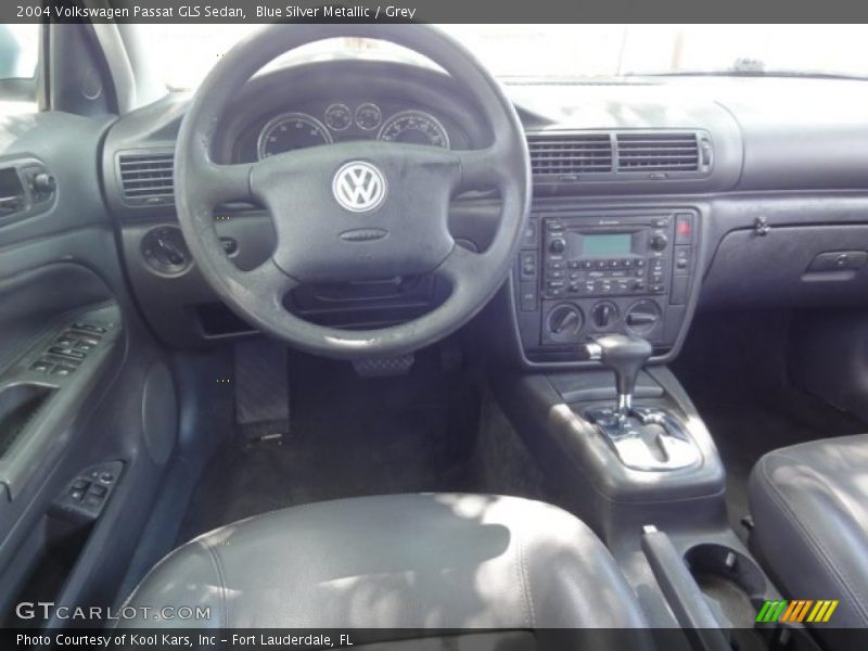 Blue Silver Metallic / Grey 2004 Volkswagen Passat GLS Sedan