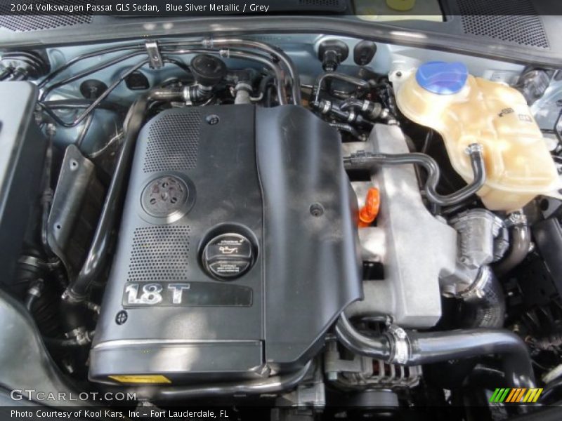 Blue Silver Metallic / Grey 2004 Volkswagen Passat GLS Sedan