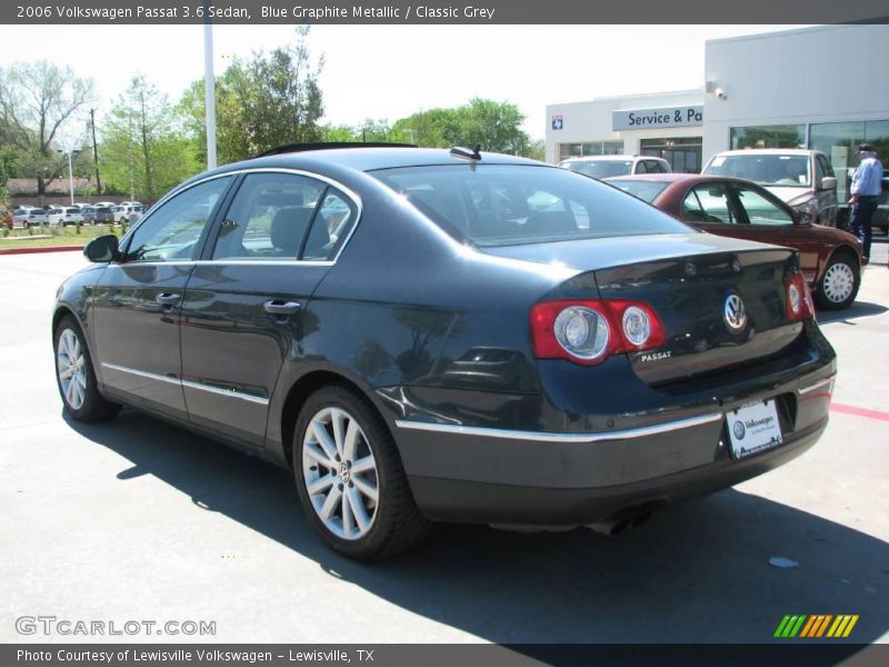 Blue Graphite Metallic / Classic Grey 2006 Volkswagen Passat 3.6 Sedan