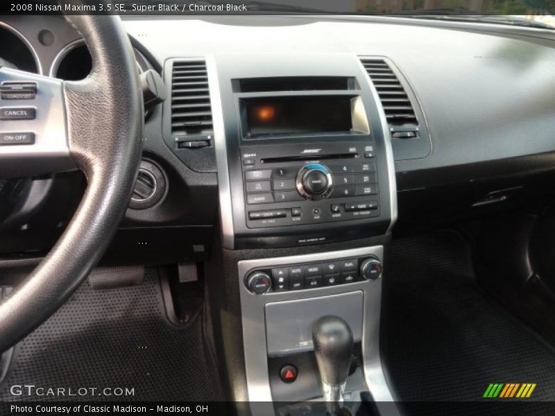 Super Black / Charcoal Black 2008 Nissan Maxima 3.5 SE