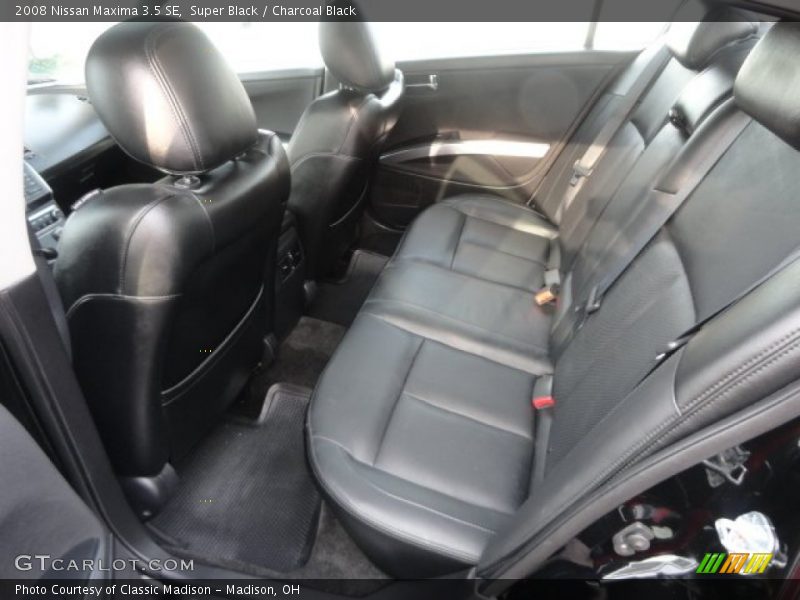 Super Black / Charcoal Black 2008 Nissan Maxima 3.5 SE