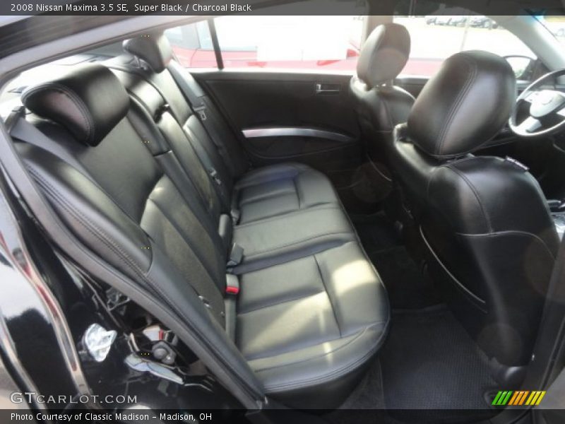 Super Black / Charcoal Black 2008 Nissan Maxima 3.5 SE