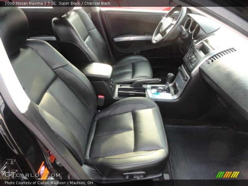 Super Black / Charcoal Black 2008 Nissan Maxima 3.5 SE