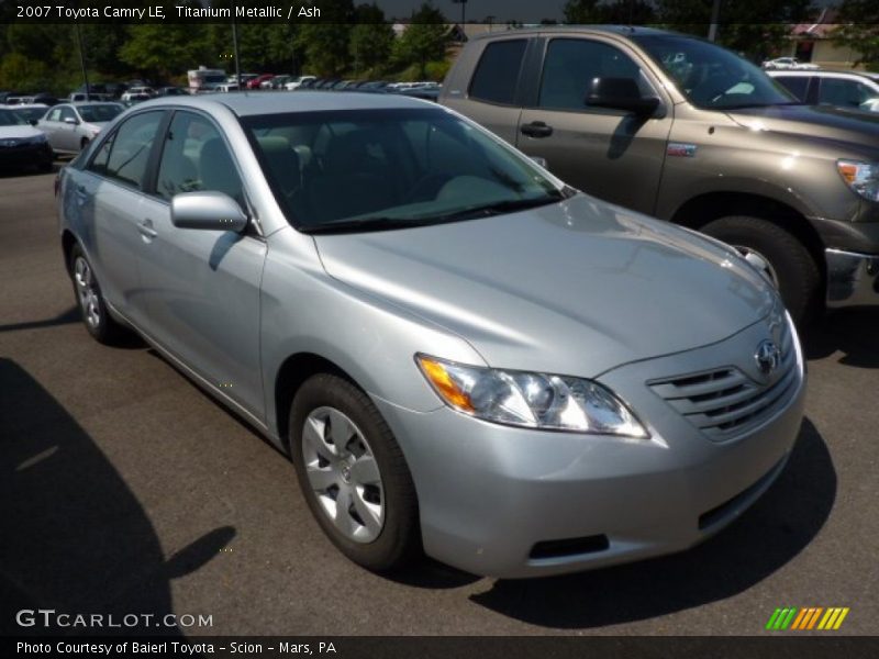 Titanium Metallic / Ash 2007 Toyota Camry LE