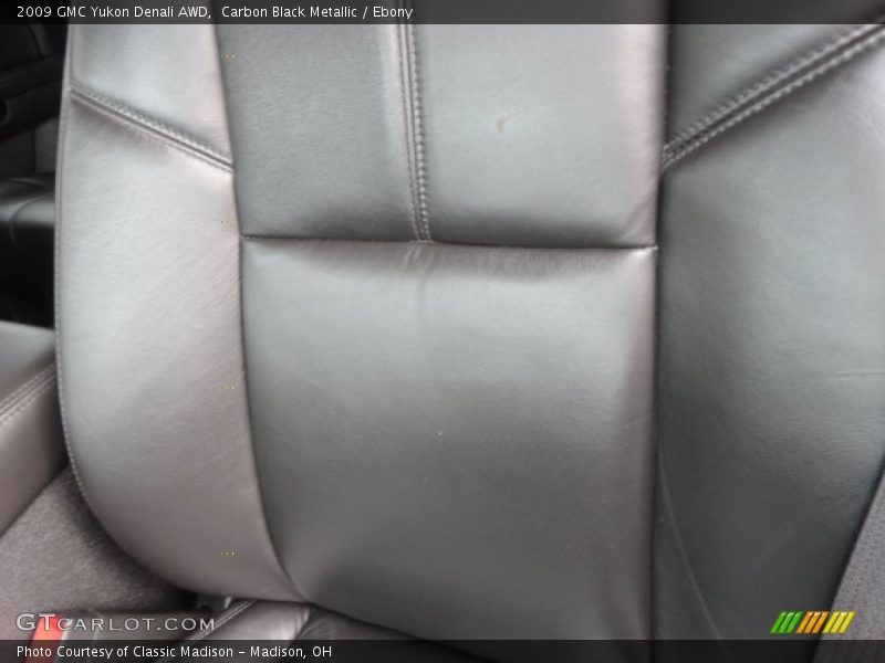 Carbon Black Metallic / Ebony 2009 GMC Yukon Denali AWD