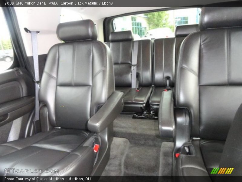 Carbon Black Metallic / Ebony 2009 GMC Yukon Denali AWD