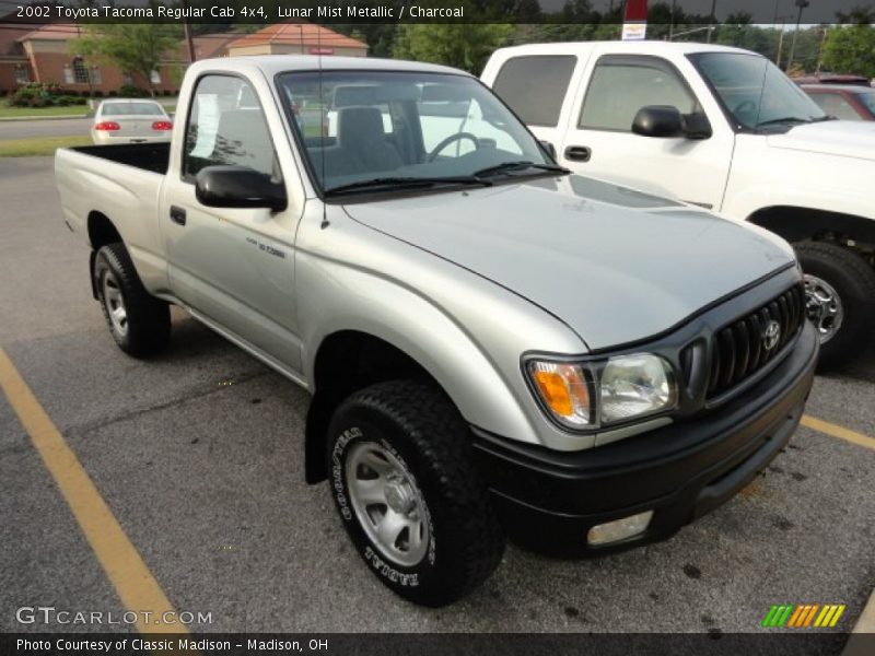 Lunar Mist Metallic / Charcoal 2002 Toyota Tacoma Regular Cab 4x4