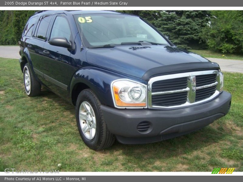 Patriot Blue Pearl / Medium Slate Gray 2005 Dodge Durango ST 4x4