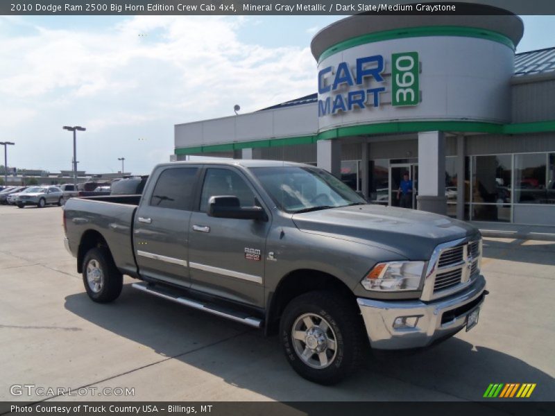 Mineral Gray Metallic / Dark Slate/Medium Graystone 2010 Dodge Ram 2500 Big Horn Edition Crew Cab 4x4