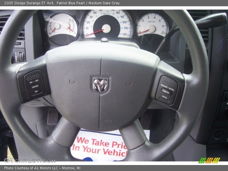 Patriot Blue Pearl / Medium Slate Gray 2005 Dodge Durango ST 4x4