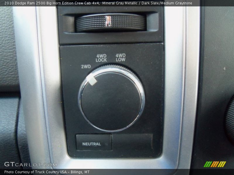 Mineral Gray Metallic / Dark Slate/Medium Graystone 2010 Dodge Ram 2500 Big Horn Edition Crew Cab 4x4