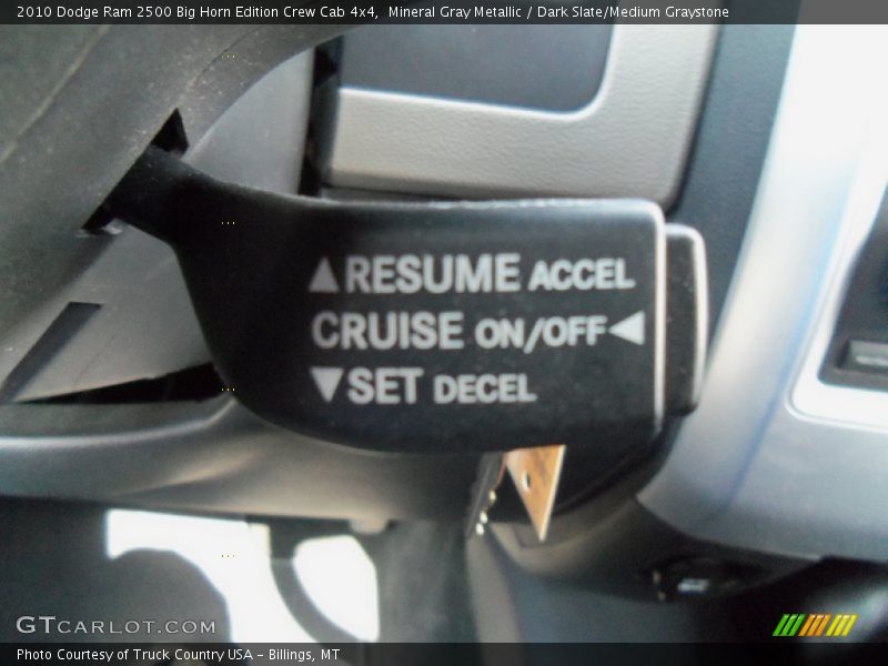 Mineral Gray Metallic / Dark Slate/Medium Graystone 2010 Dodge Ram 2500 Big Horn Edition Crew Cab 4x4