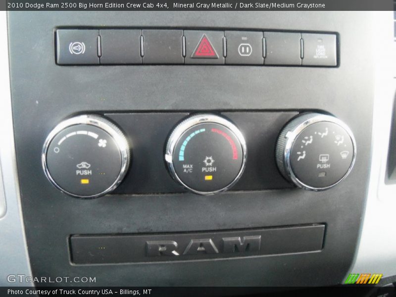Mineral Gray Metallic / Dark Slate/Medium Graystone 2010 Dodge Ram 2500 Big Horn Edition Crew Cab 4x4