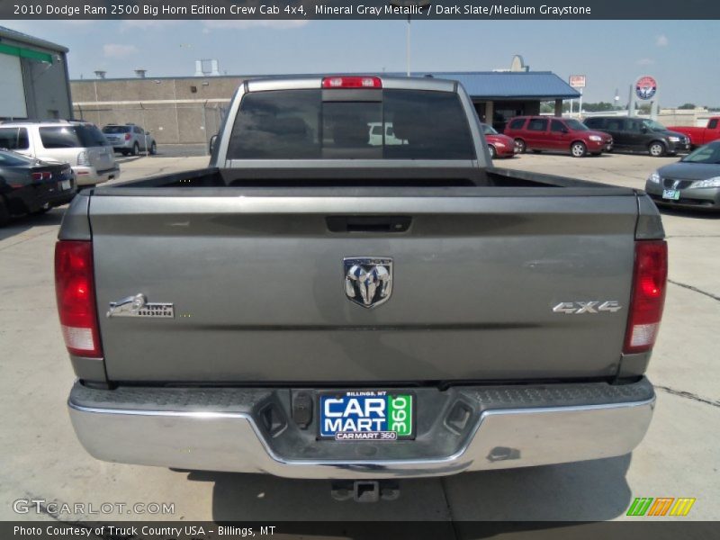 Mineral Gray Metallic / Dark Slate/Medium Graystone 2010 Dodge Ram 2500 Big Horn Edition Crew Cab 4x4