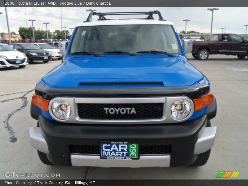 Voodoo Blue / Dark Charcoal 2008 Toyota FJ Cruiser 4WD