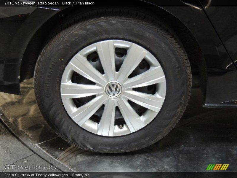 Black / Titan Black 2011 Volkswagen Jetta S Sedan
