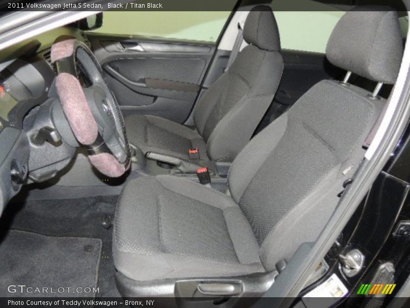 Black / Titan Black 2011 Volkswagen Jetta S Sedan