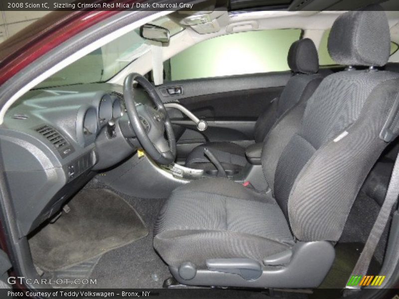 Sizzling Crimson Red Mica / Dark Charcoal Gray 2008 Scion tC