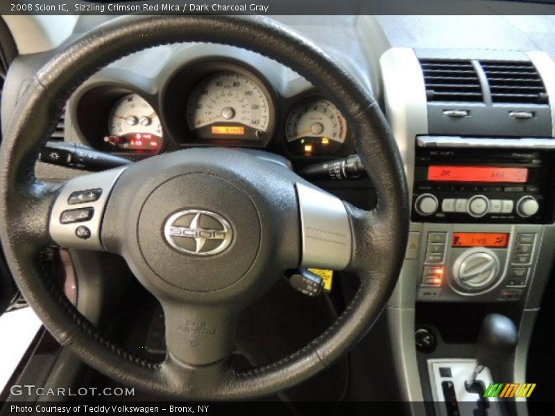 Sizzling Crimson Red Mica / Dark Charcoal Gray 2008 Scion tC