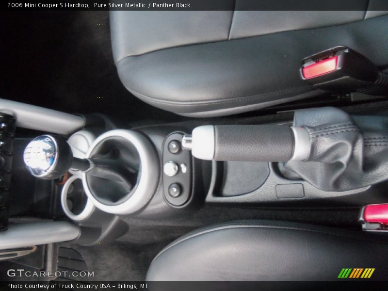 Pure Silver Metallic / Panther Black 2006 Mini Cooper S Hardtop