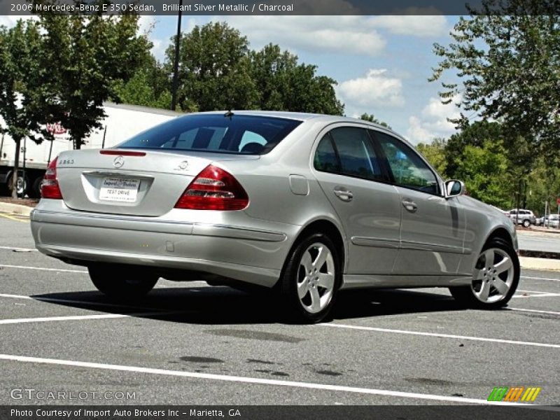 Brilliant Silver Metallic / Charcoal 2006 Mercedes-Benz E 350 Sedan