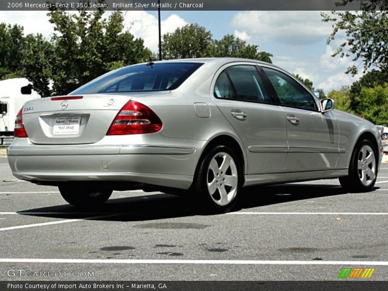 Brilliant Silver Metallic / Charcoal 2006 Mercedes-Benz E 350 Sedan