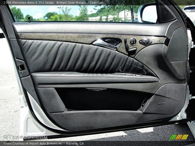 Brilliant Silver Metallic / Charcoal 2006 Mercedes-Benz E 350 Sedan