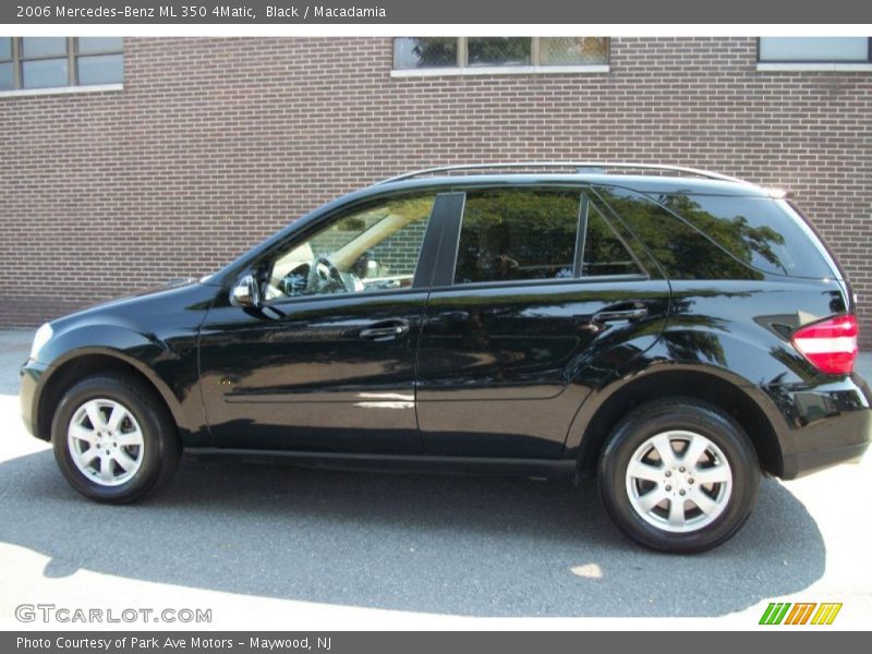 Black / Macadamia 2006 Mercedes-Benz ML 350 4Matic