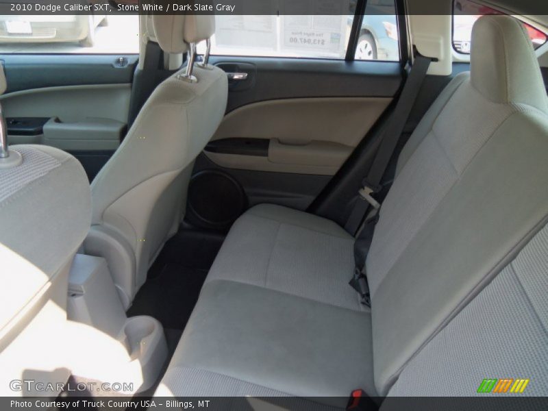 Stone White / Dark Slate Gray 2010 Dodge Caliber SXT