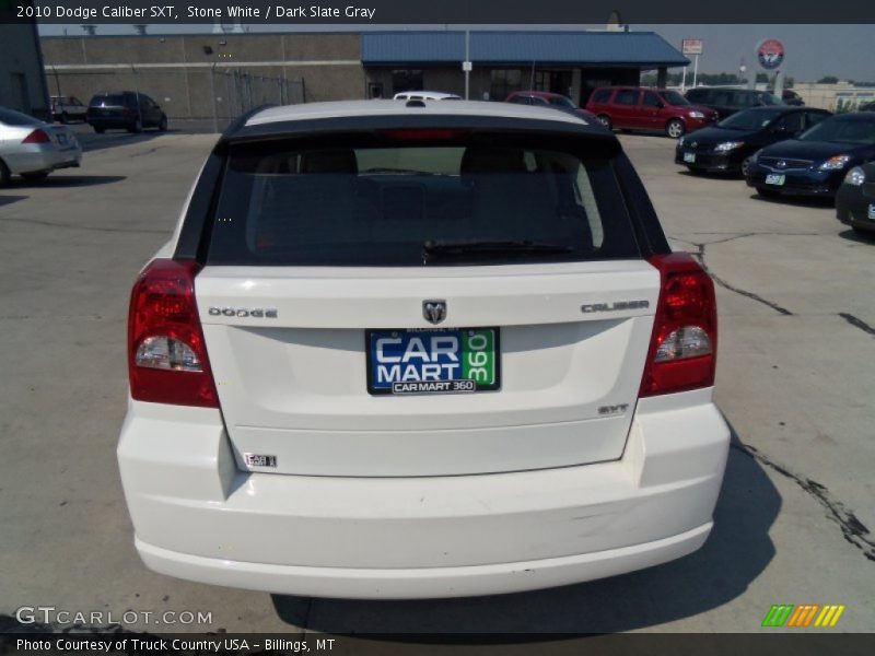 Stone White / Dark Slate Gray 2010 Dodge Caliber SXT