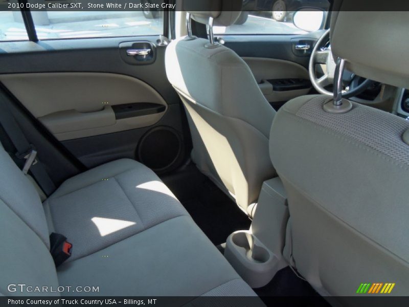 Stone White / Dark Slate Gray 2010 Dodge Caliber SXT