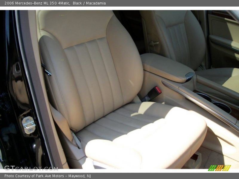 Black / Macadamia 2006 Mercedes-Benz ML 350 4Matic