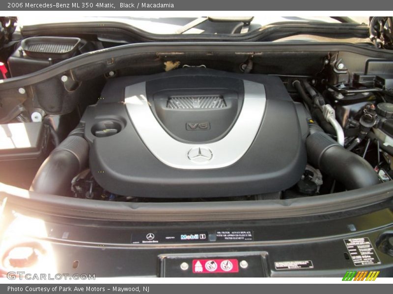 Black / Macadamia 2006 Mercedes-Benz ML 350 4Matic