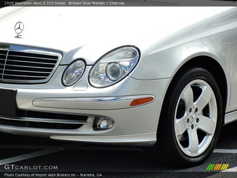 Brilliant Silver Metallic / Charcoal 2006 Mercedes-Benz E 350 Sedan