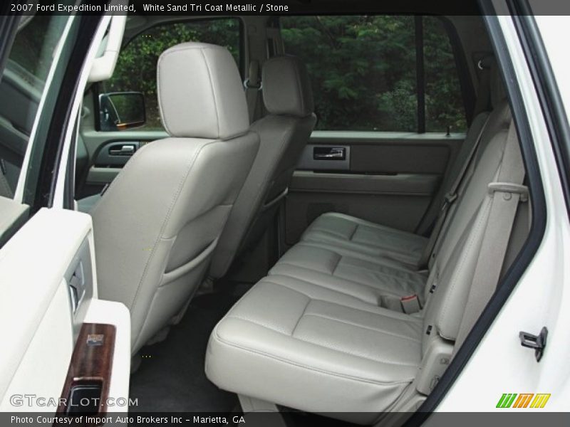 White Sand Tri Coat Metallic / Stone 2007 Ford Expedition Limited