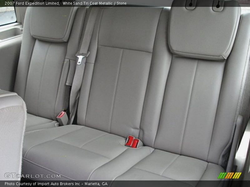 White Sand Tri Coat Metallic / Stone 2007 Ford Expedition Limited