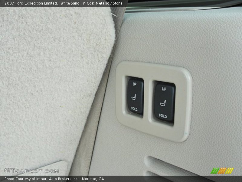 White Sand Tri Coat Metallic / Stone 2007 Ford Expedition Limited