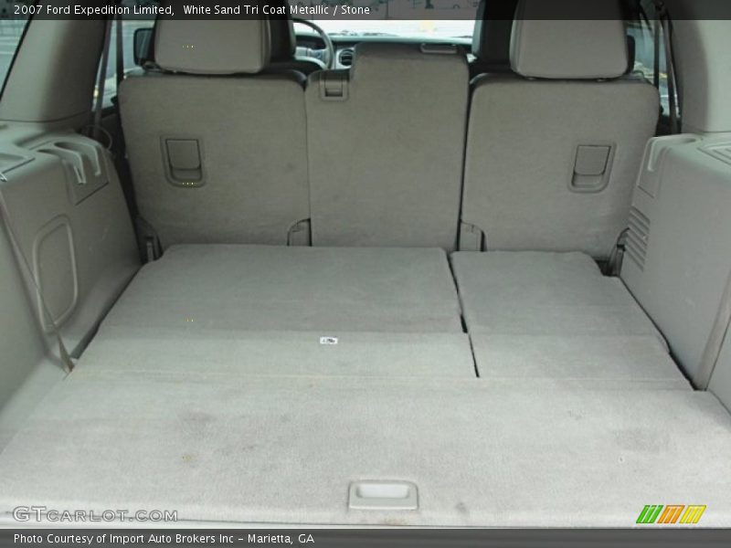 White Sand Tri Coat Metallic / Stone 2007 Ford Expedition Limited