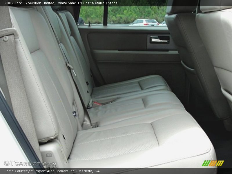 White Sand Tri Coat Metallic / Stone 2007 Ford Expedition Limited