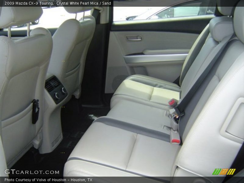 Crystal White Pearl Mica / Sand 2009 Mazda CX-9 Touring