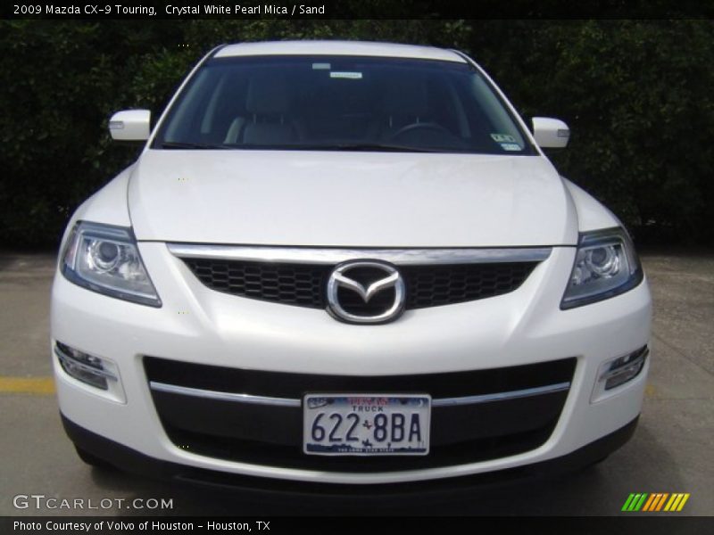 Crystal White Pearl Mica / Sand 2009 Mazda CX-9 Touring