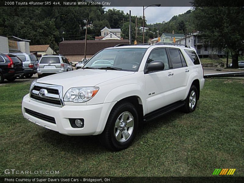 Natural White / Stone Gray 2008 Toyota 4Runner SR5 4x4