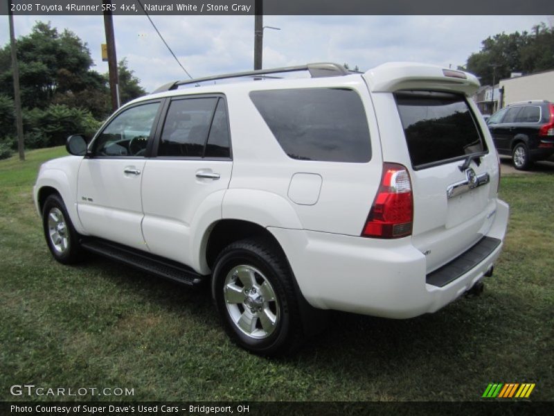Natural White / Stone Gray 2008 Toyota 4Runner SR5 4x4