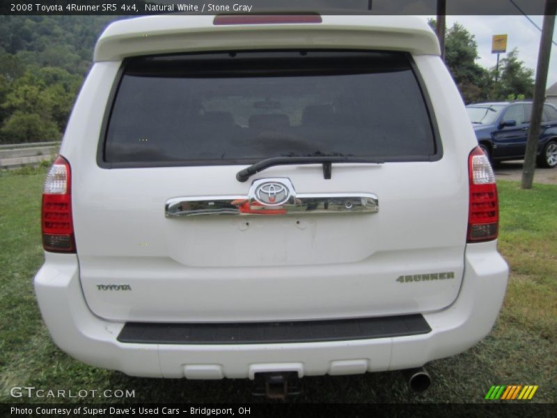 Natural White / Stone Gray 2008 Toyota 4Runner SR5 4x4