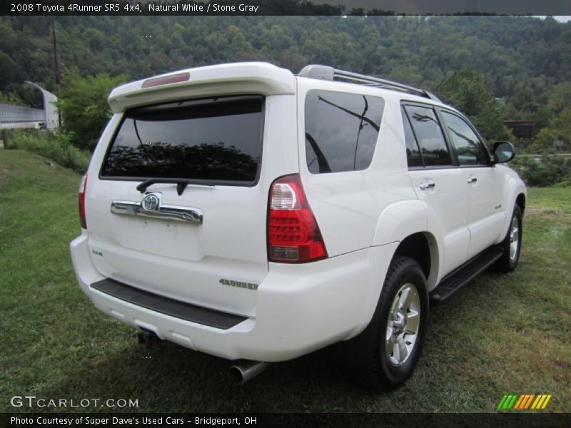 Natural White / Stone Gray 2008 Toyota 4Runner SR5 4x4