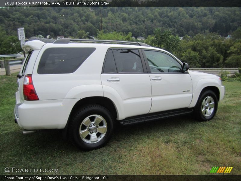 Natural White / Stone Gray 2008 Toyota 4Runner SR5 4x4