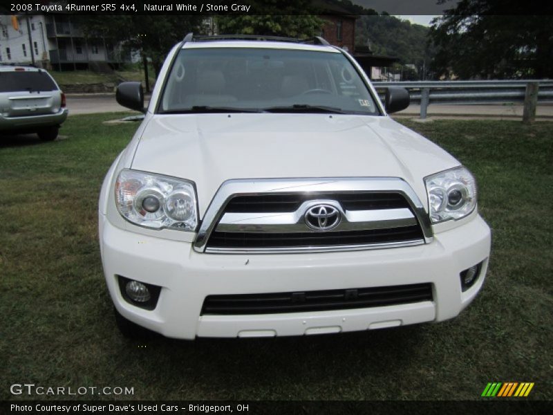 Natural White / Stone Gray 2008 Toyota 4Runner SR5 4x4