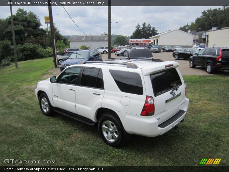 Natural White / Stone Gray 2008 Toyota 4Runner SR5 4x4